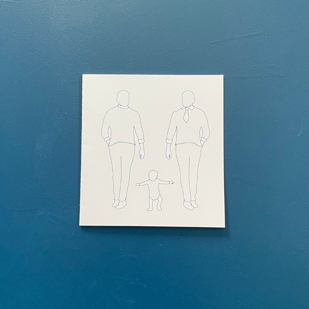 Lejlighedskort Familiesilhuetter - KØB 10 blandende KORT OG FÅ 25% rabat