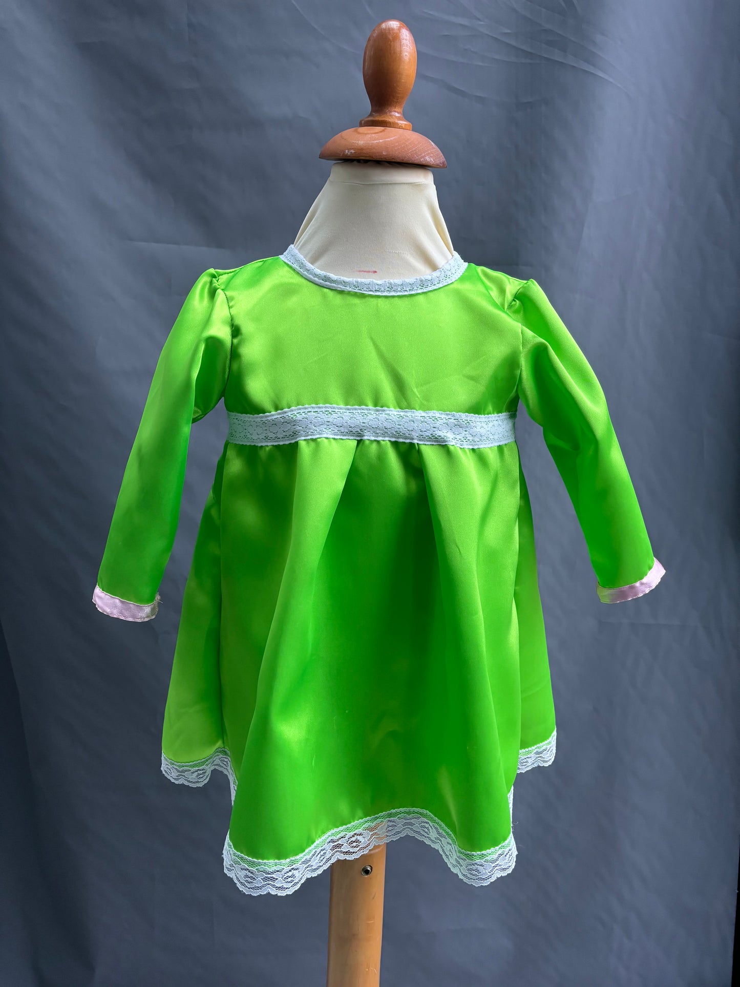 Fastelavns kostume - Grøn kjole