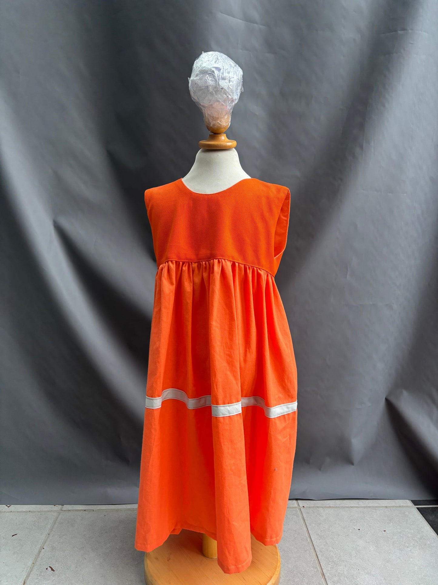 Fastelavnskostume - Orange kjole