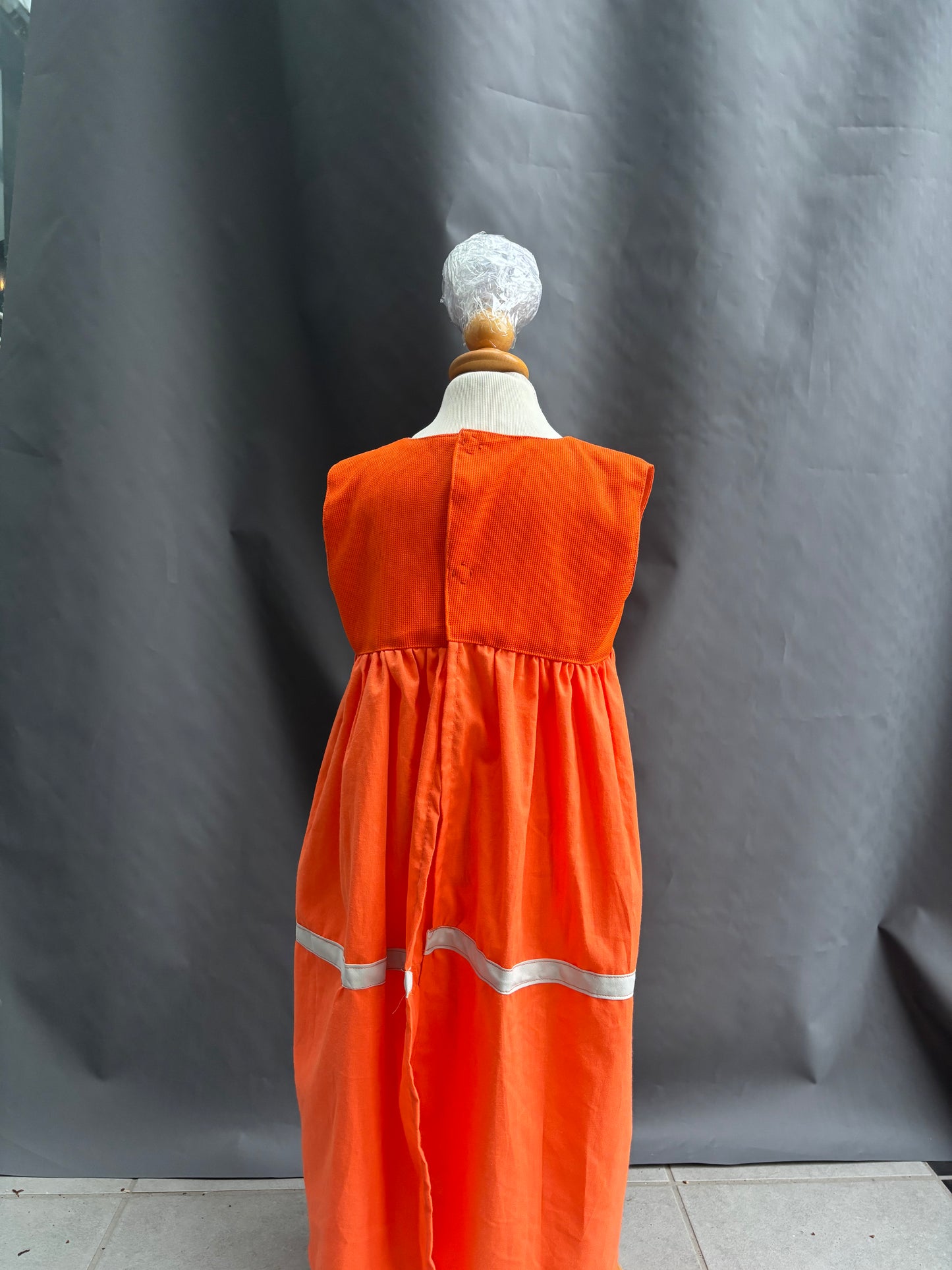 Fastelavnskostume - Orange kjole