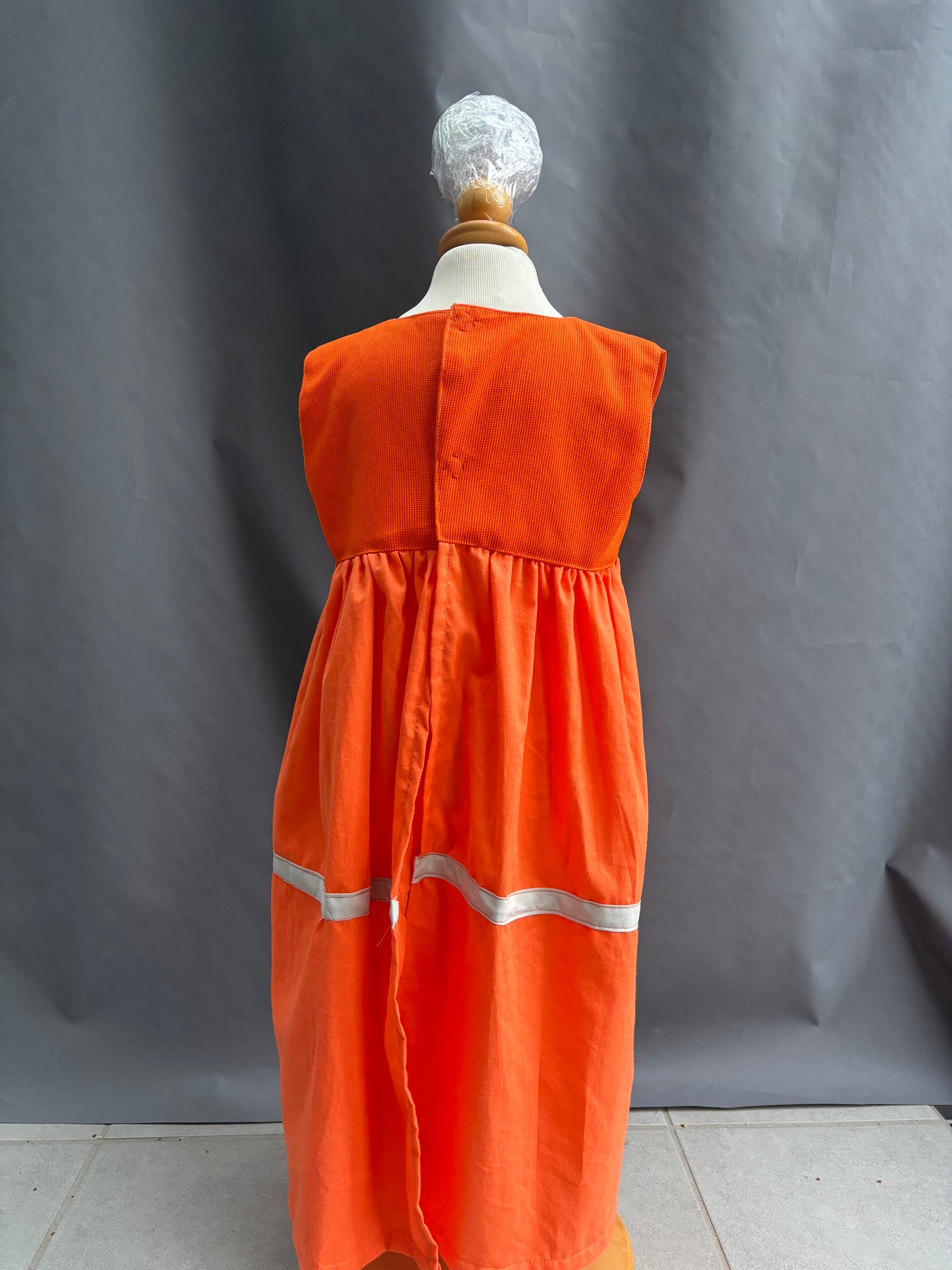 Fastelavnskostume - Orange kjole