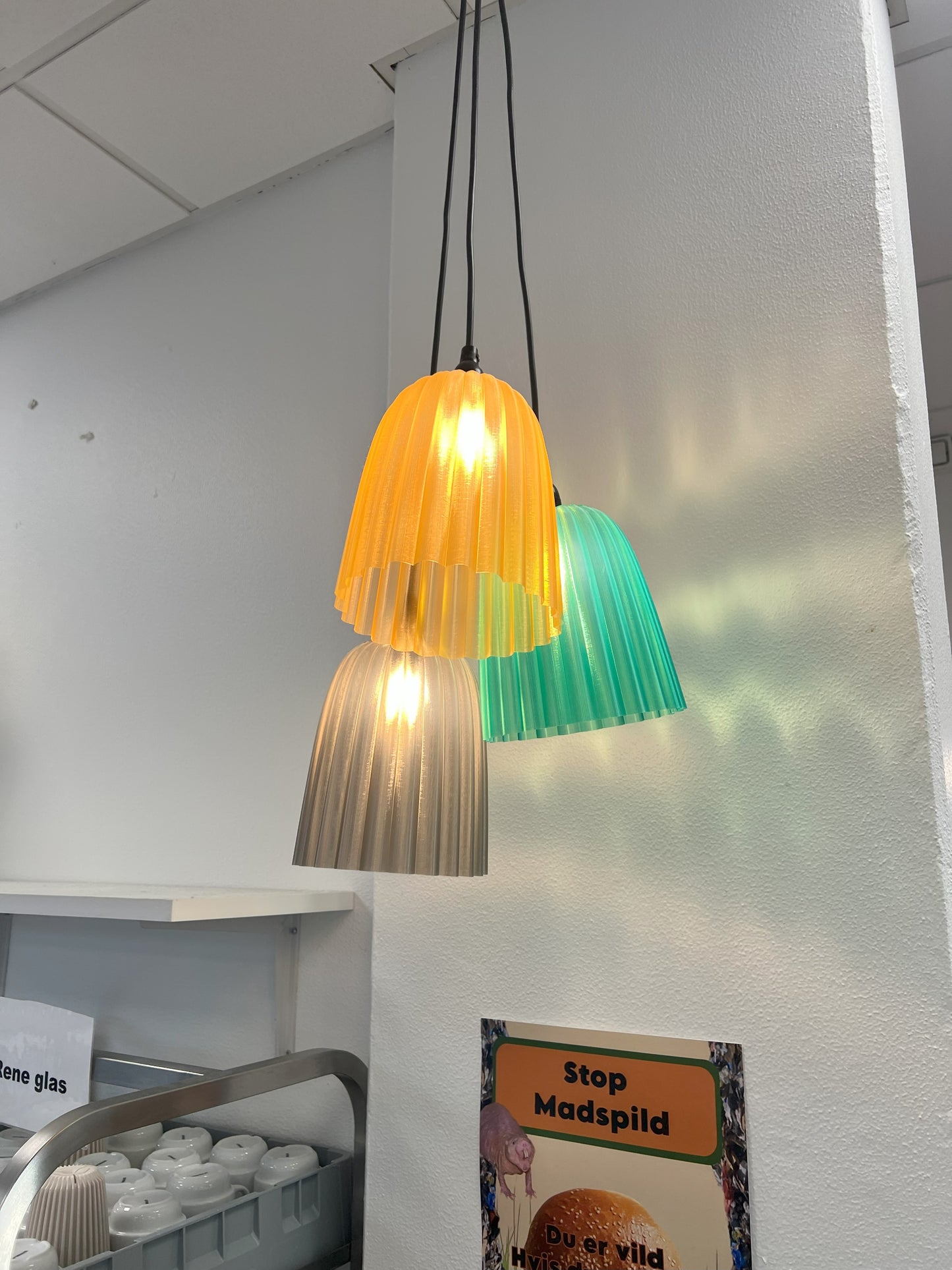 3D Lampe-grå