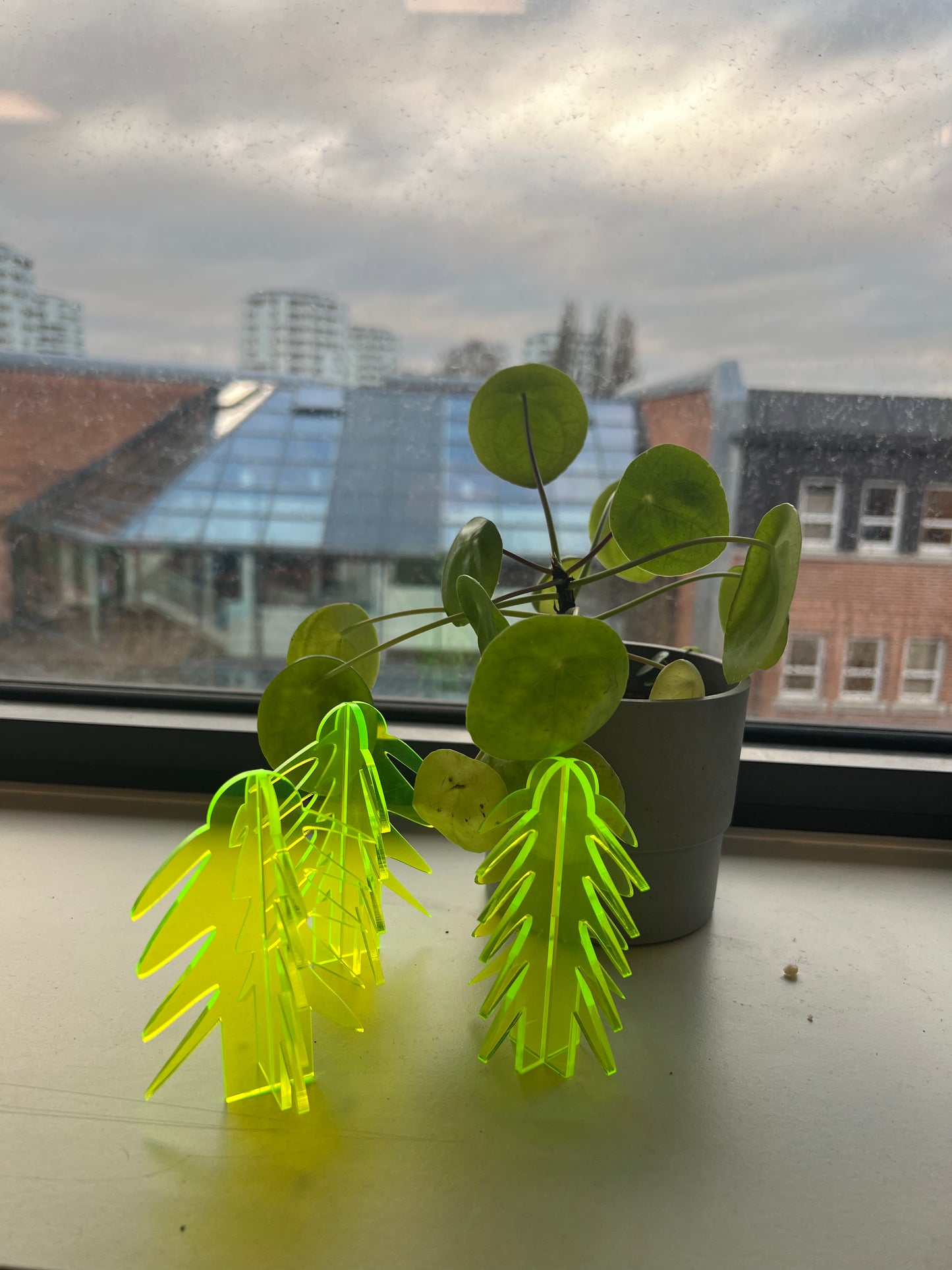 Acryl juletræ Neon