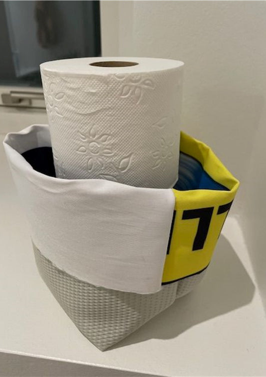 Smart kurv til opbevaring af toiletpapir på badeværelset