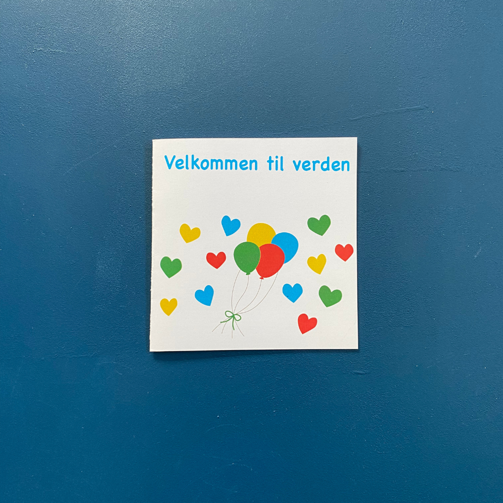 Lejlighedskort “Velkommen til verden”